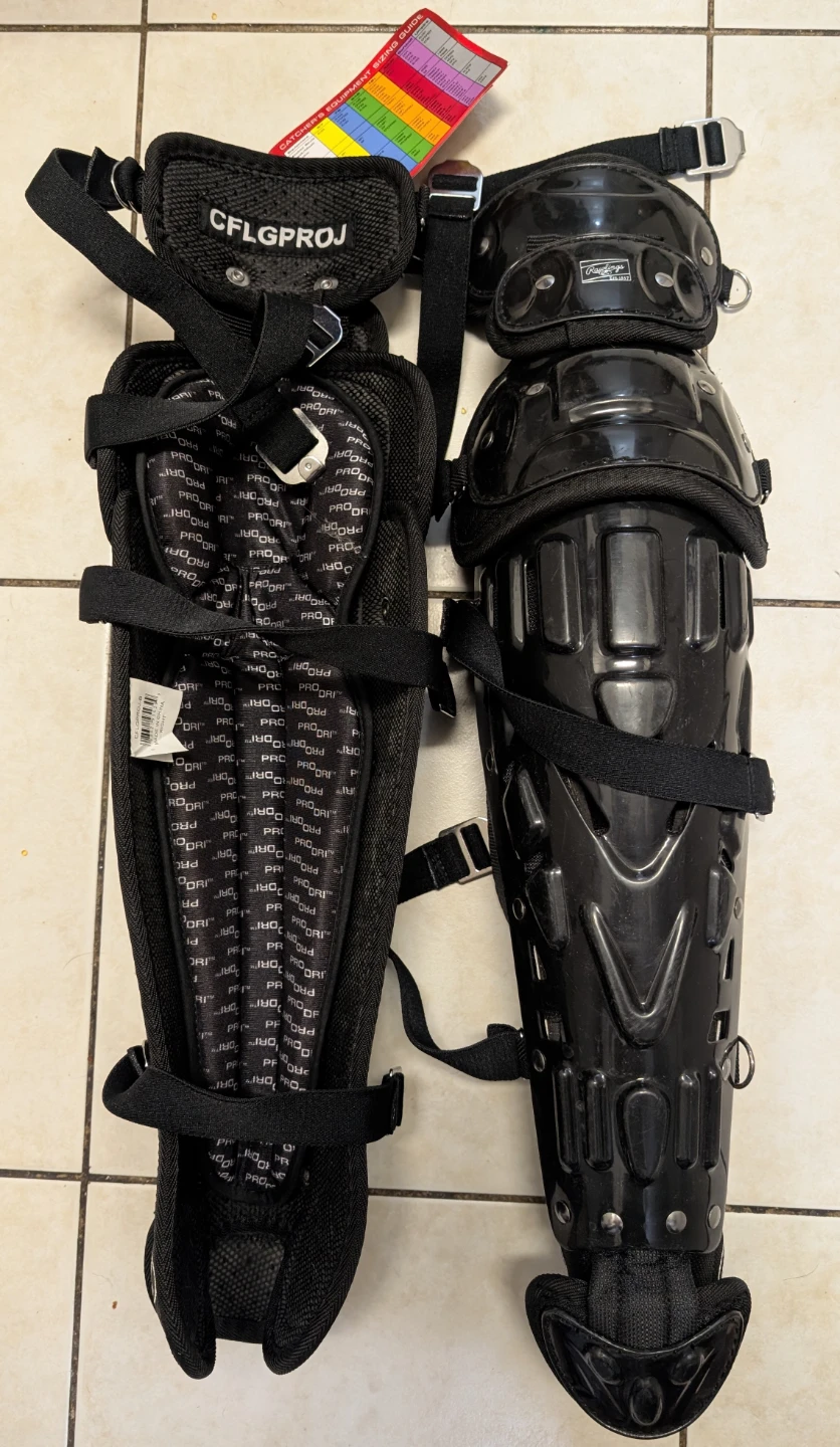 Rawlings Coolflo Series baseball Leg Guards (Youth) BRAND NEW - photo 2