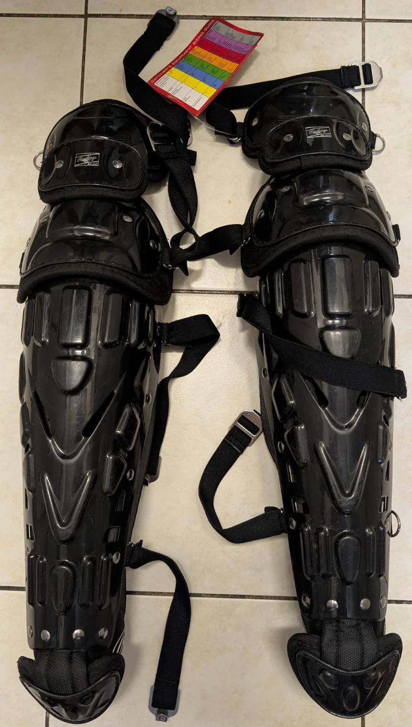 Rawlings Coolflo Series baseball Leg Guards (Youth) BRAND NEW - photo 3
