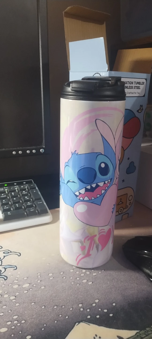 20oz Stitch & Angel Tumbler🏆🏆🏆🏆🏆 - photo 2