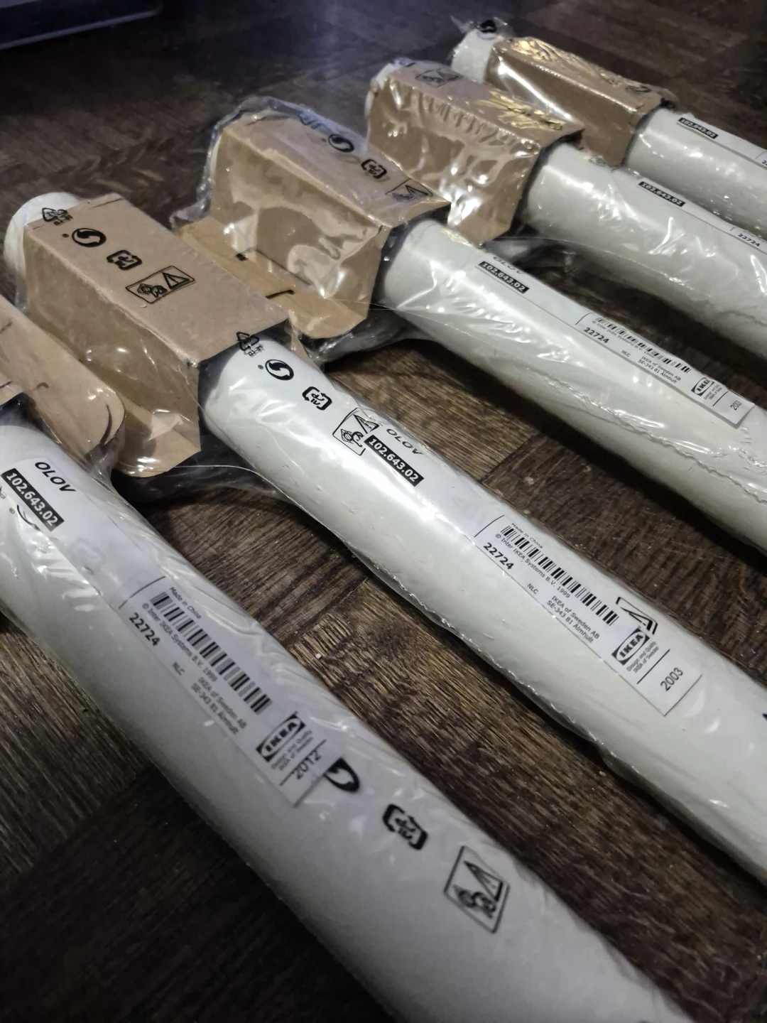 IKEA OLOV Adjustable Legs (Set of 5) NEW - photo 2