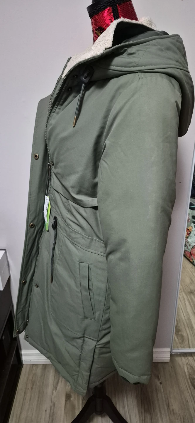 Reitmans Women's Green Parka Jacket - XS - photo 3