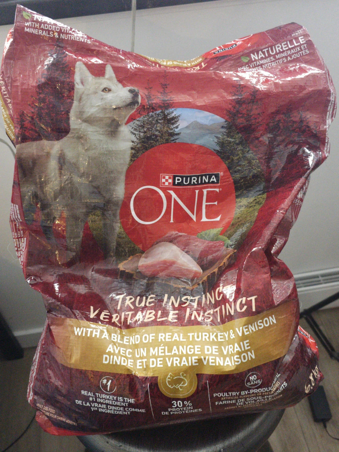 (Open bag) Purina One turkey & venison