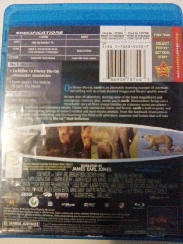 Disneynature Earth Blu-ray Documentary - photo 2