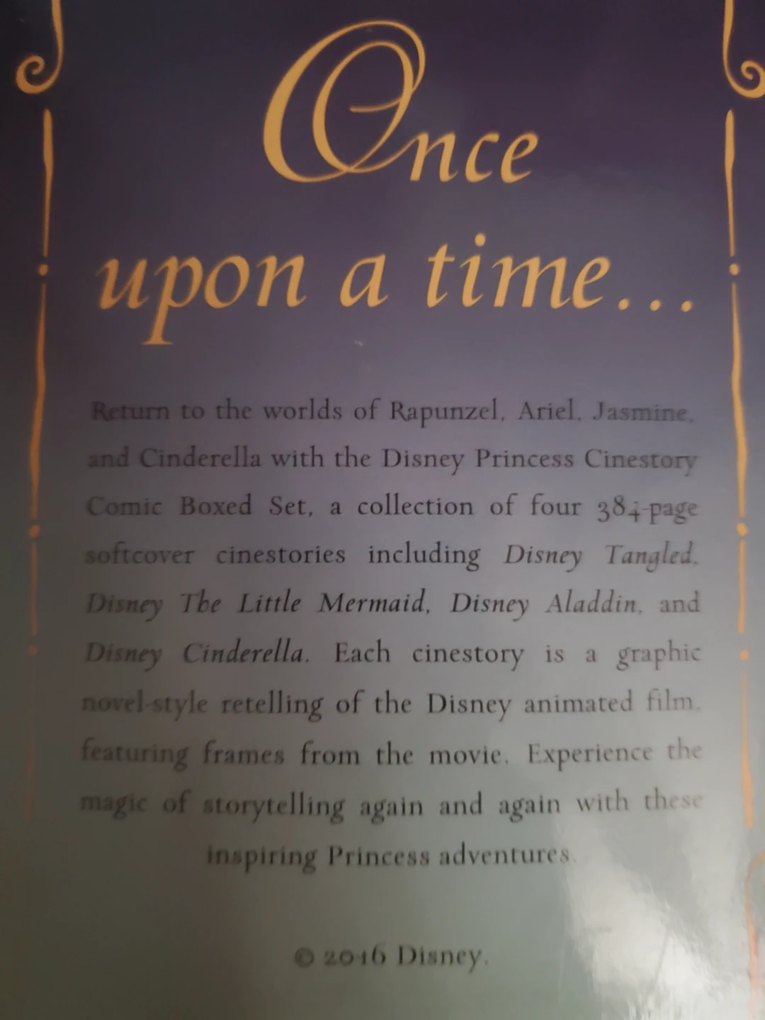 Disney Princess Cinestory Comic Boxed Set - photo 2