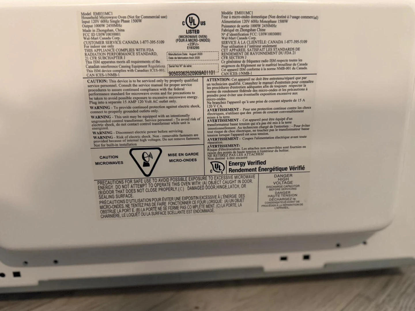 Hamilton Beach Microwave Oven - photo 3