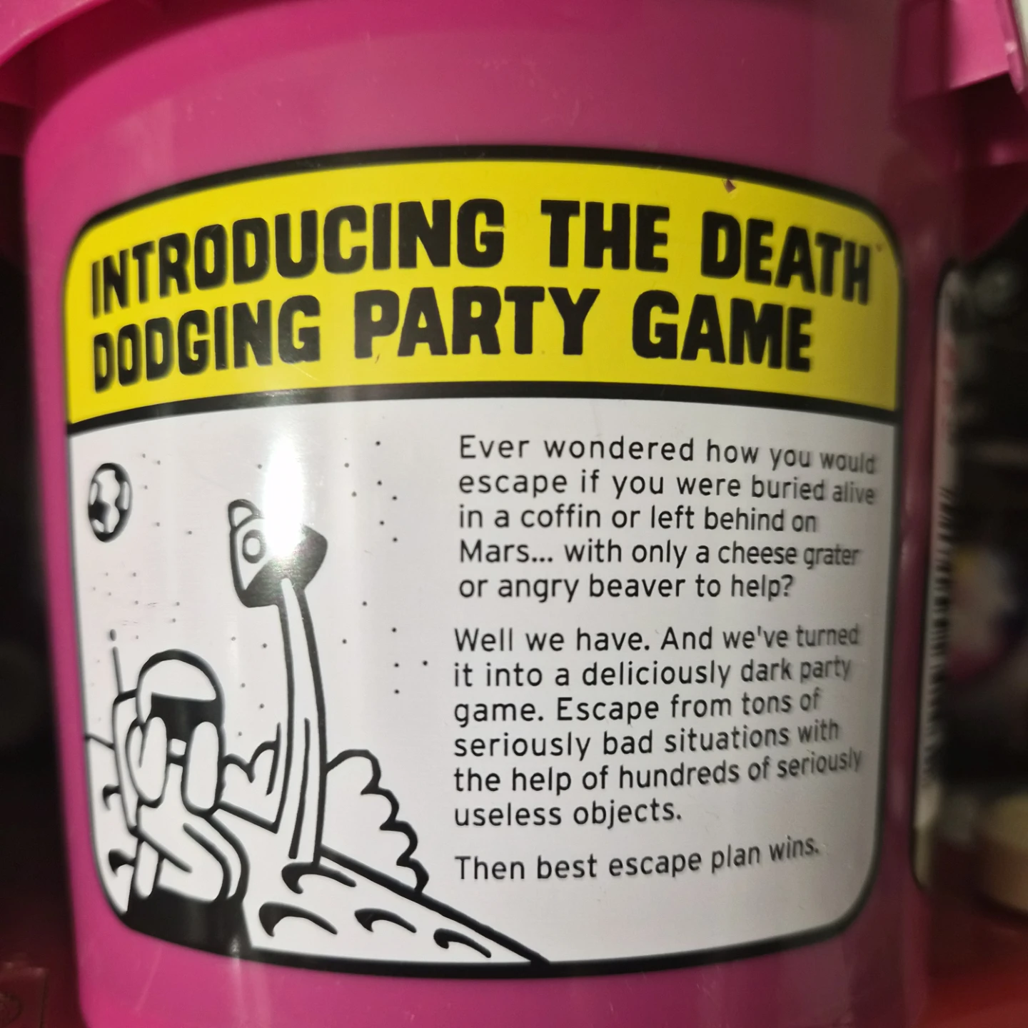 Big Potato Bucket of Doom Party Game - photo 2