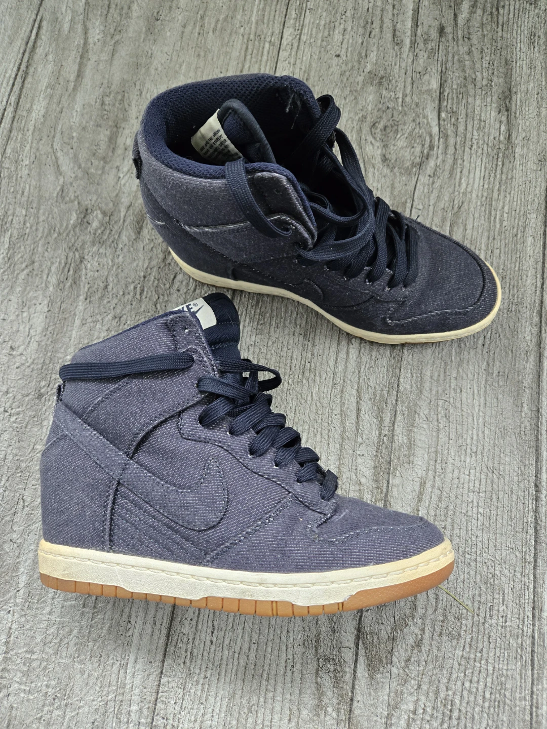 Nike Dunk Sky Hi Wedge Sneakers - photo 2