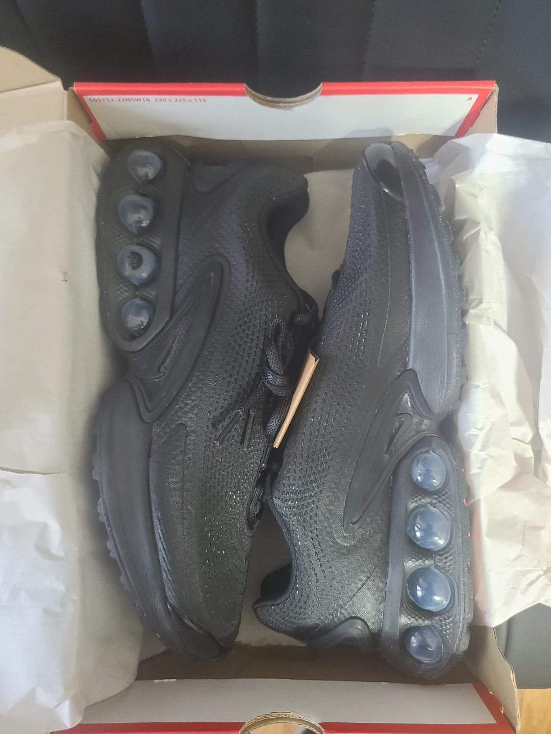 Nike Air Max DN "Triple Black" Men's Size 11