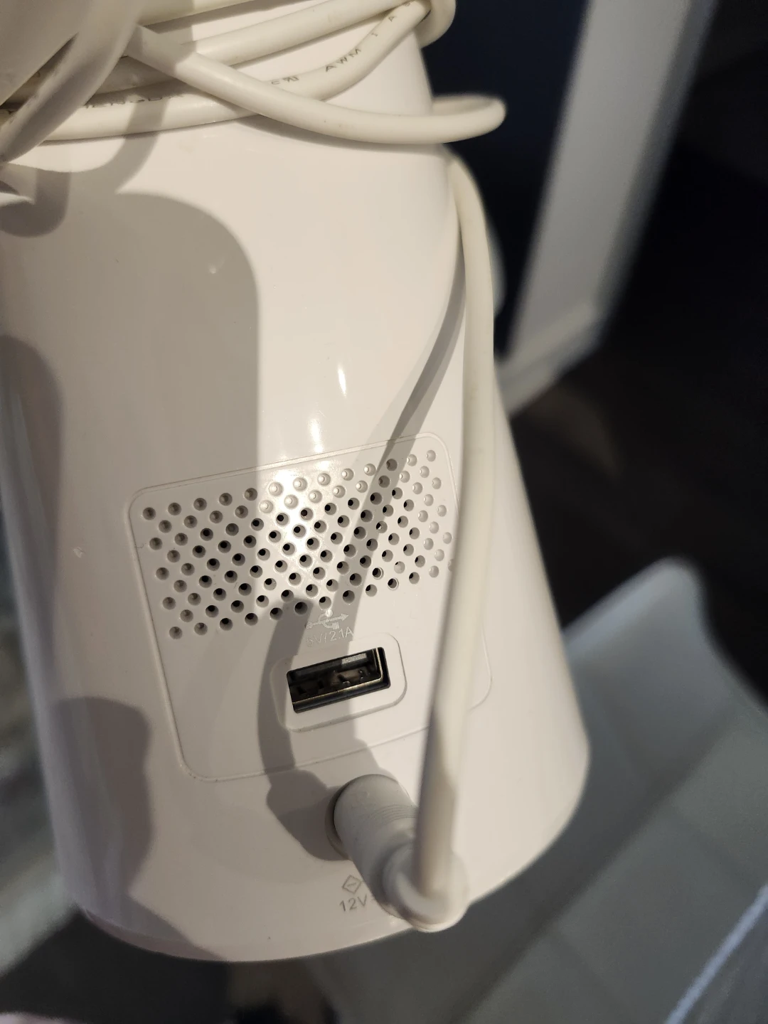 OttLite White LED Desk Lamp with USB Charging