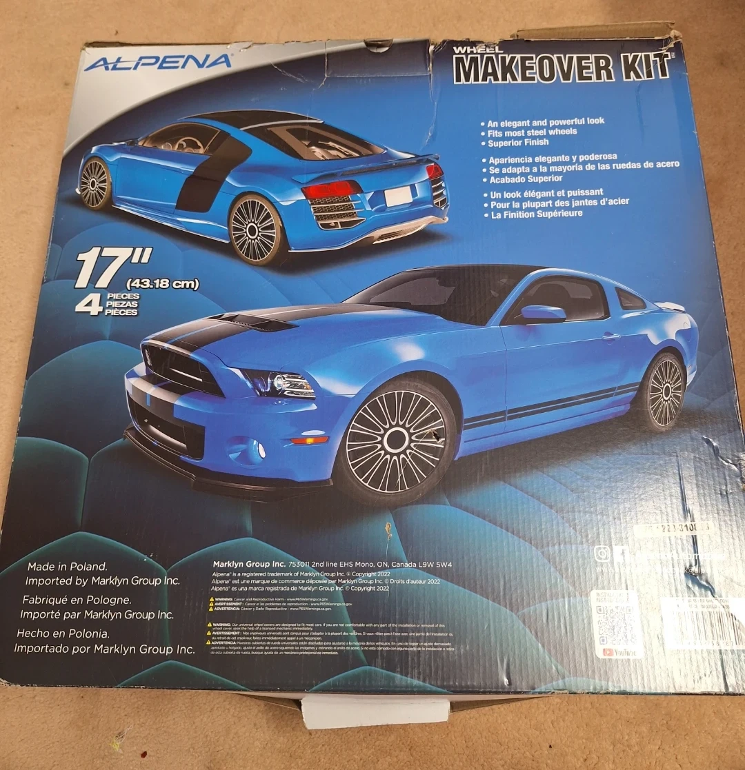 Alpena 17" Wheel Makeover Kit - photo 3