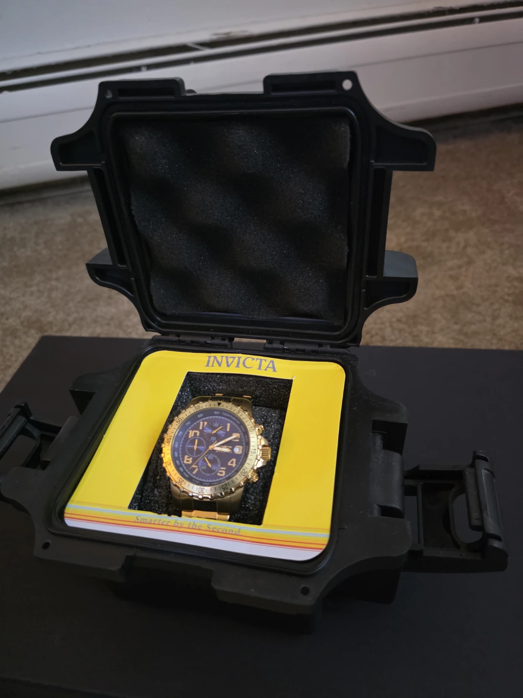 Invicta Pro Diver Gold Tone Chronograph Watch - photo 3