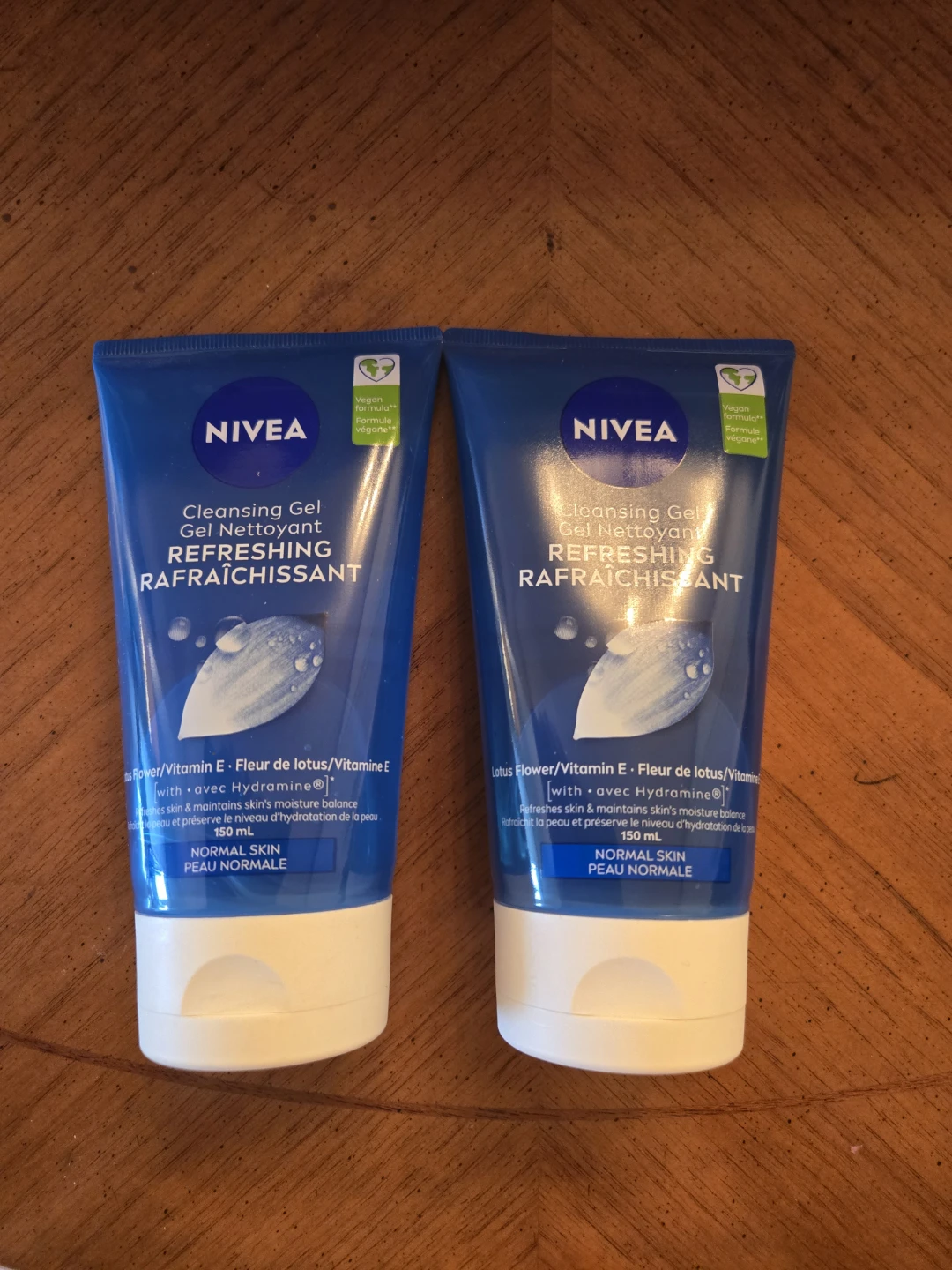NIVEA Refreshing Cleansing Gel for Normal Skin - 2 x 150 mL