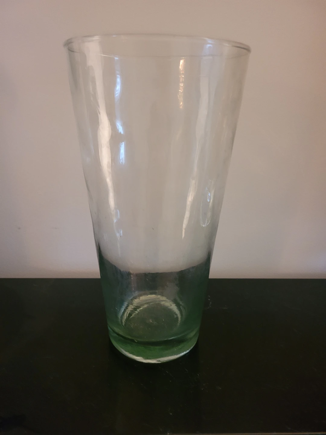Vase, clear glass - photo 3