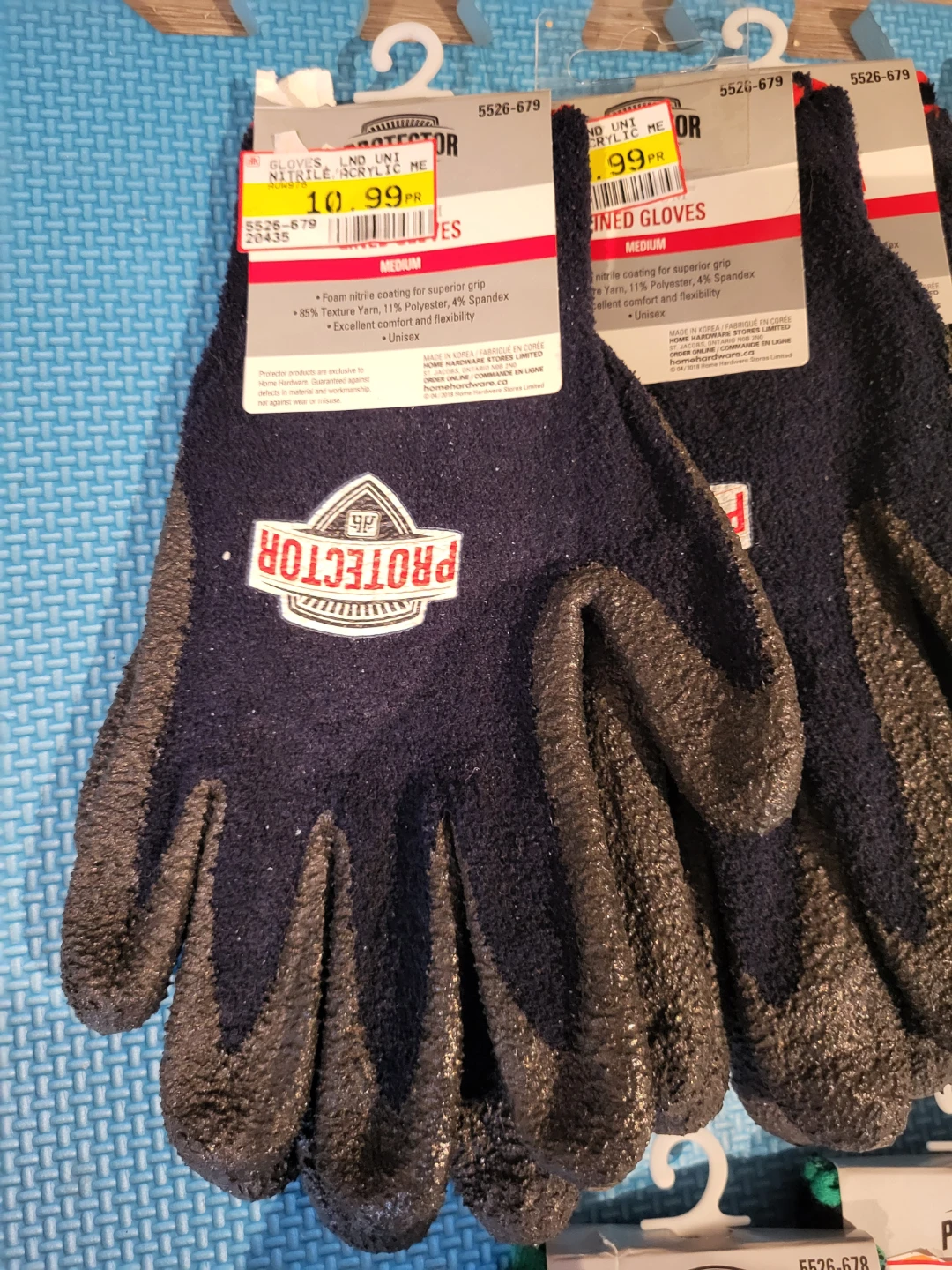Protector Lined Nitrile Work Gloves - photo 2