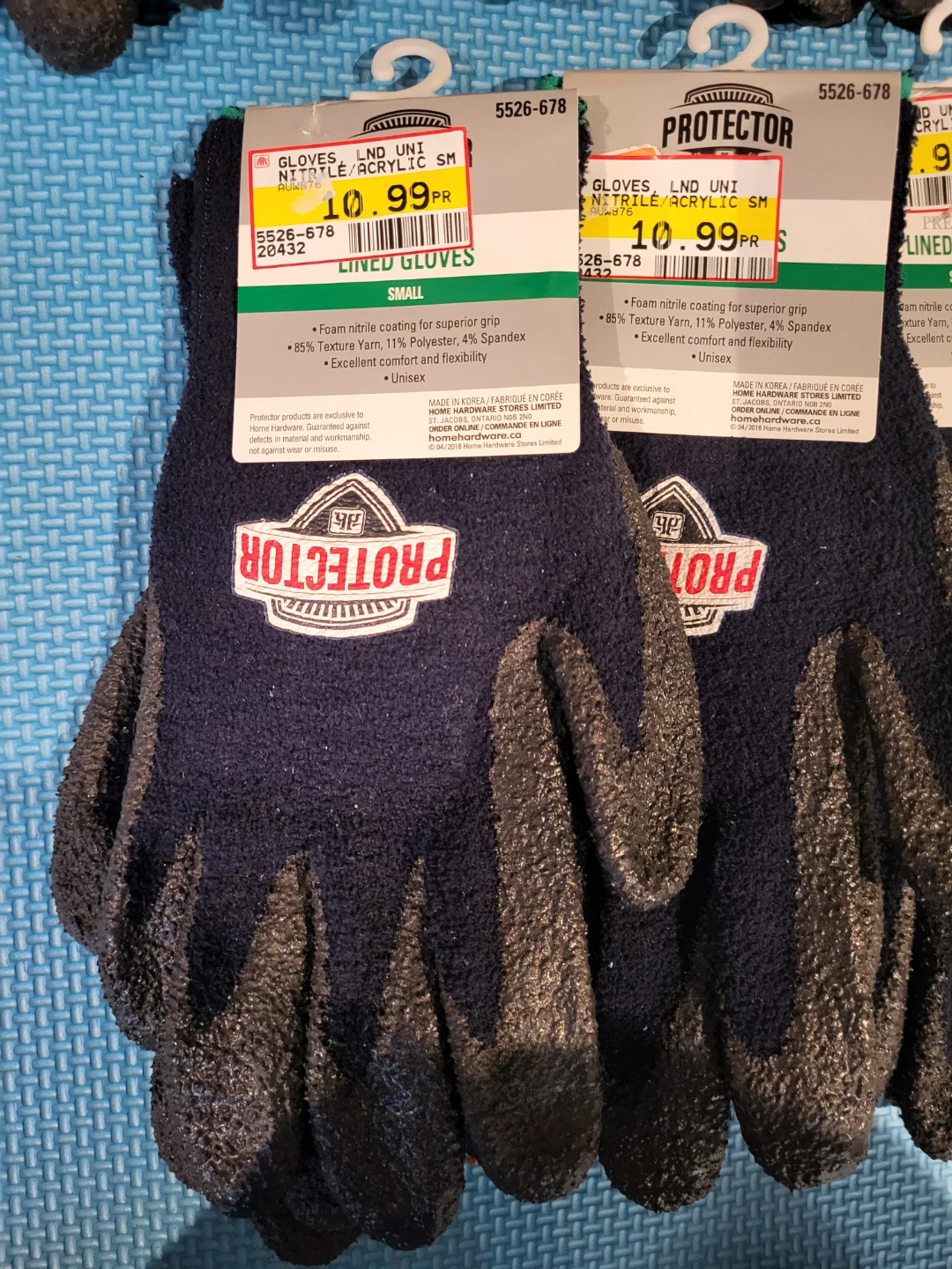 Protector Lined Nitrile Work Gloves - photo 3