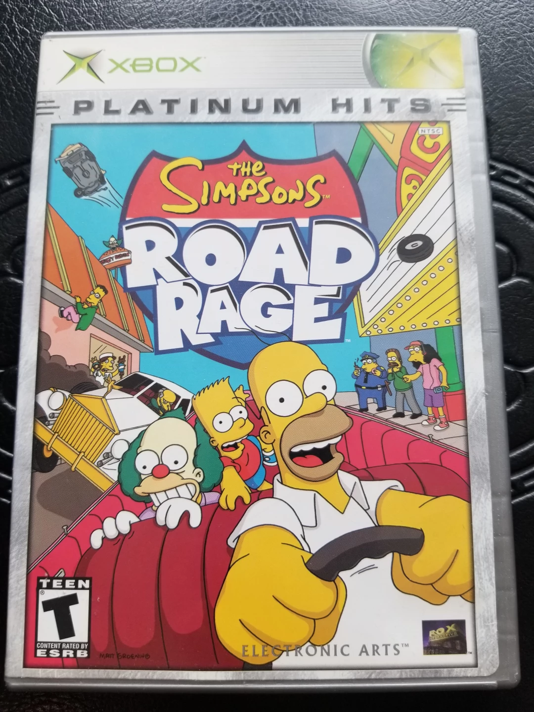 Xbox The Simpsons Road Rage CIB Platinum Hits - photo 2