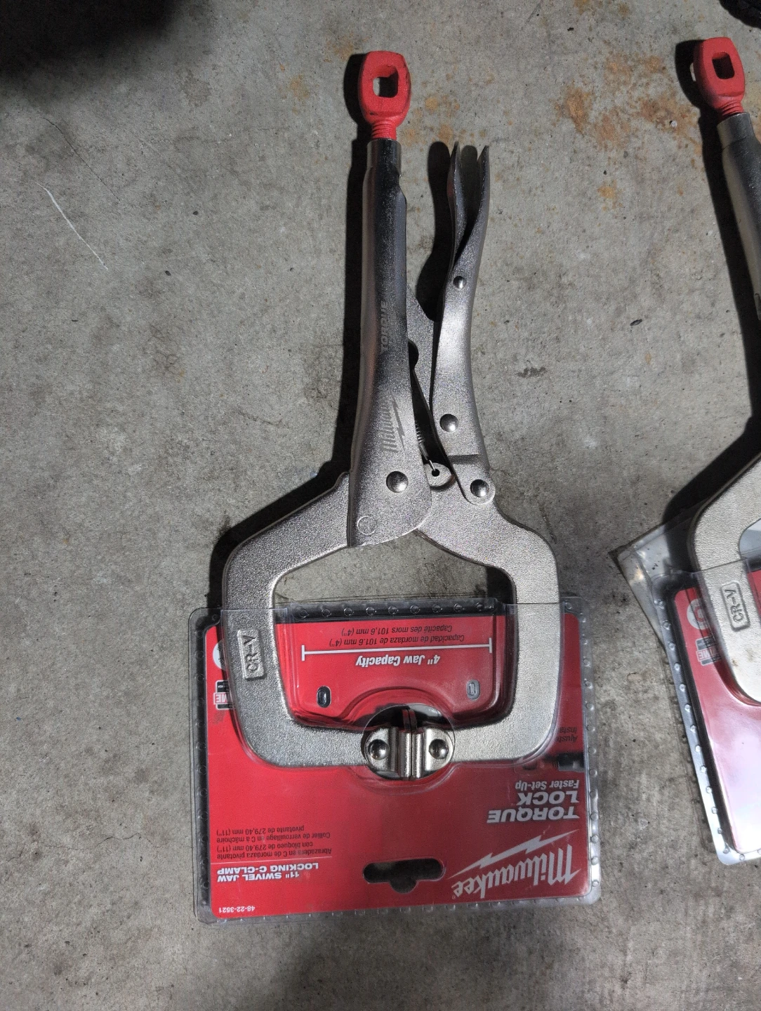 Milwaukee 11" Swivel Jaw Locking C-Clamp - photo 2