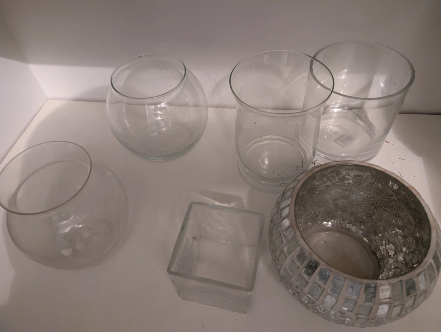 Assorted Glass Vases and Candle Holders - photo 3