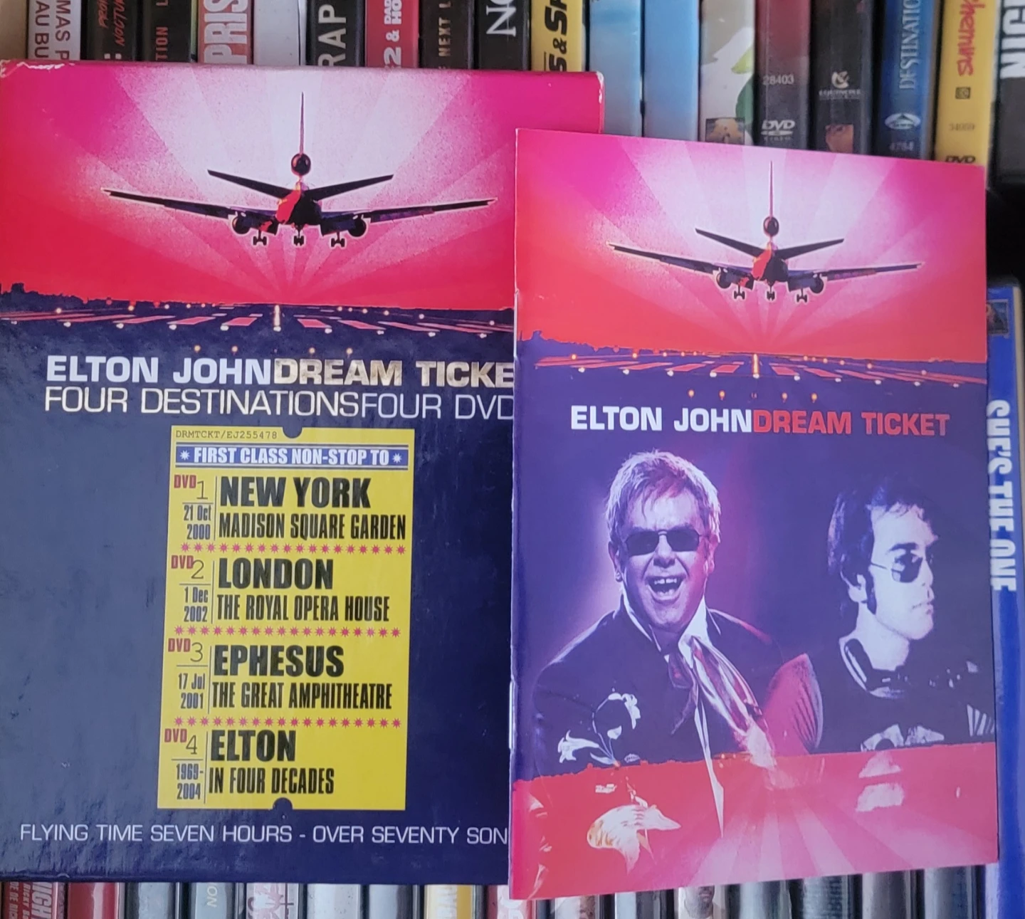 Elton John Dream Ticket Four Destinations Four DVDs - photo 2