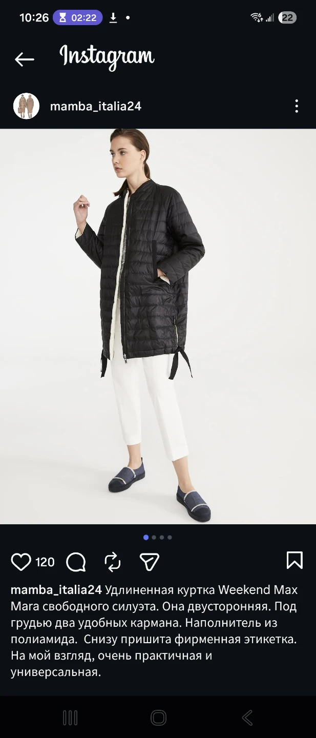 Weekend Max Mara Puffer Jacket