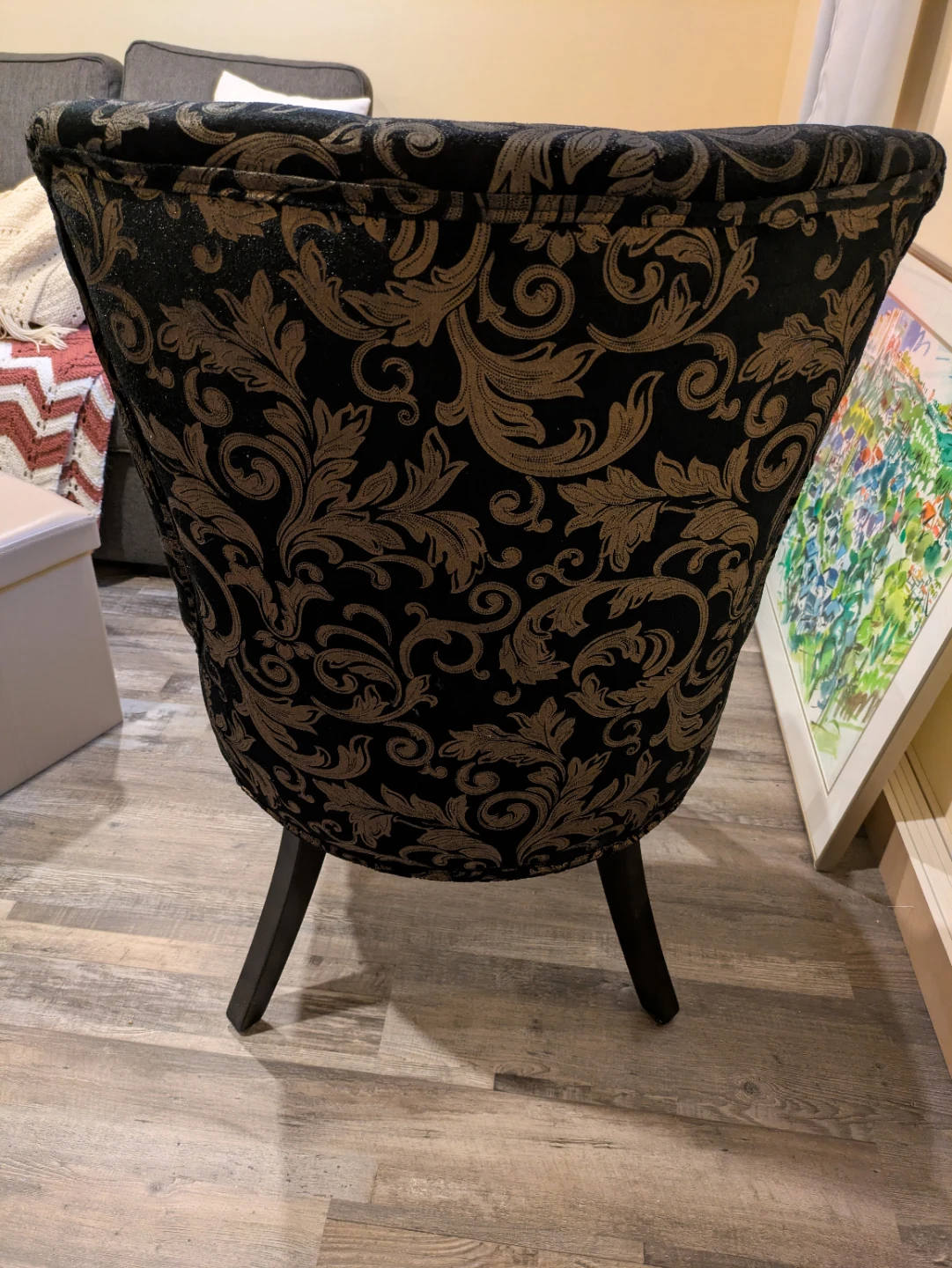 Damask Accent Chair 🥕 - photo 2