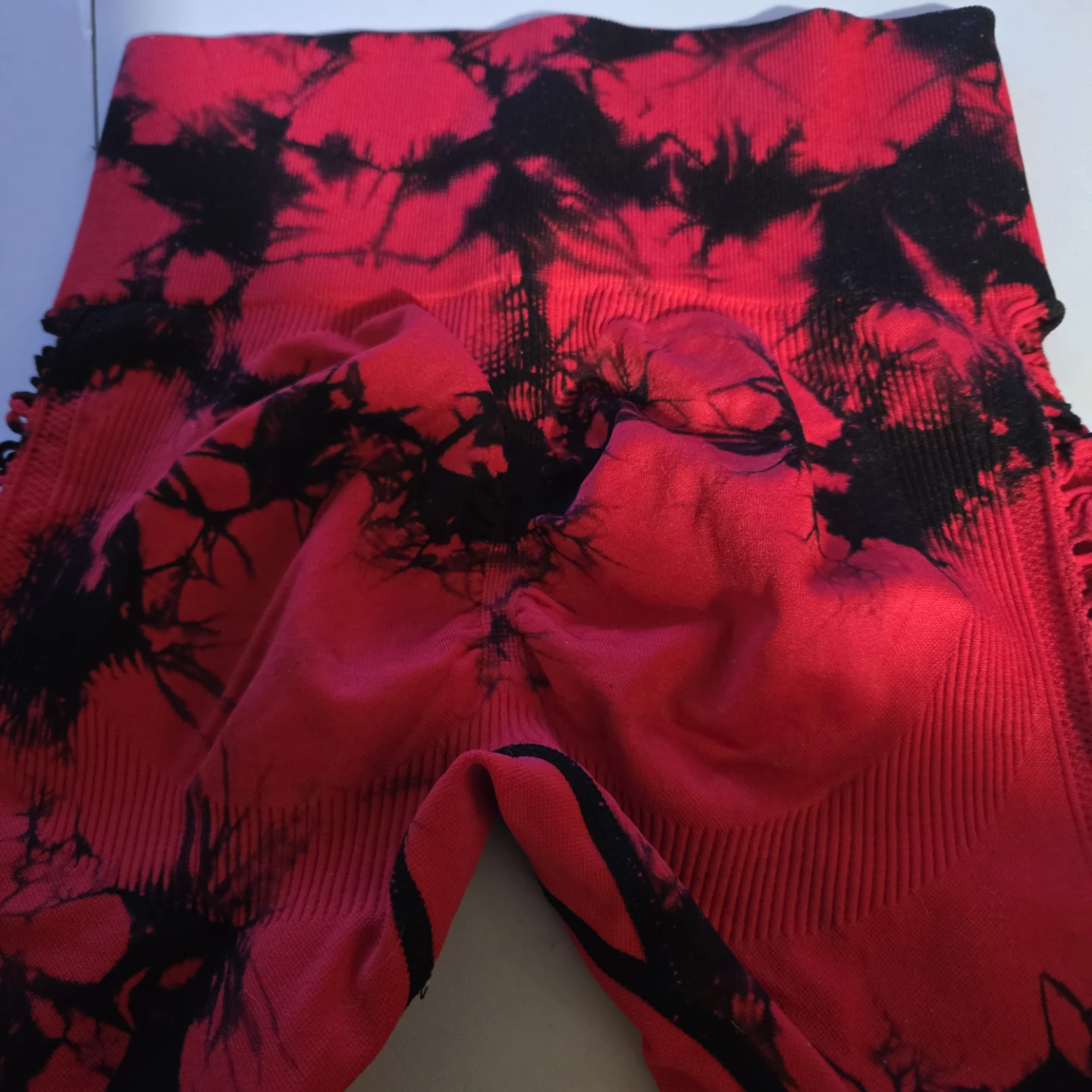 Red Tie-Dye Leggings - photo 5