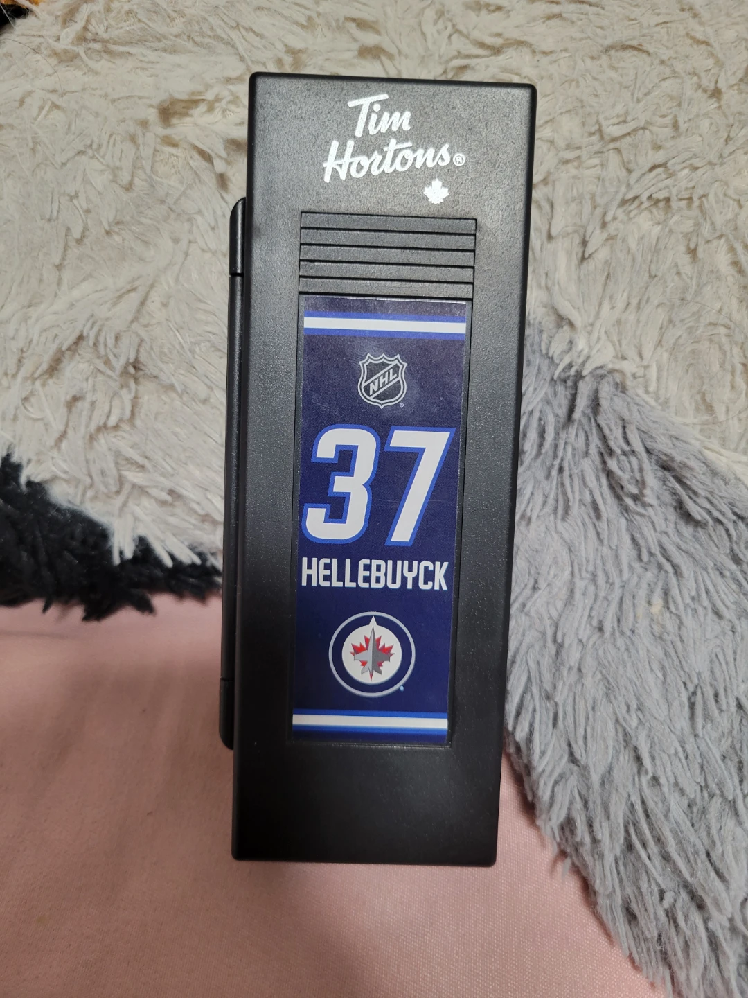 Tim Hortons Connor Hellebuyck Mini Hockey Stick - photo 3