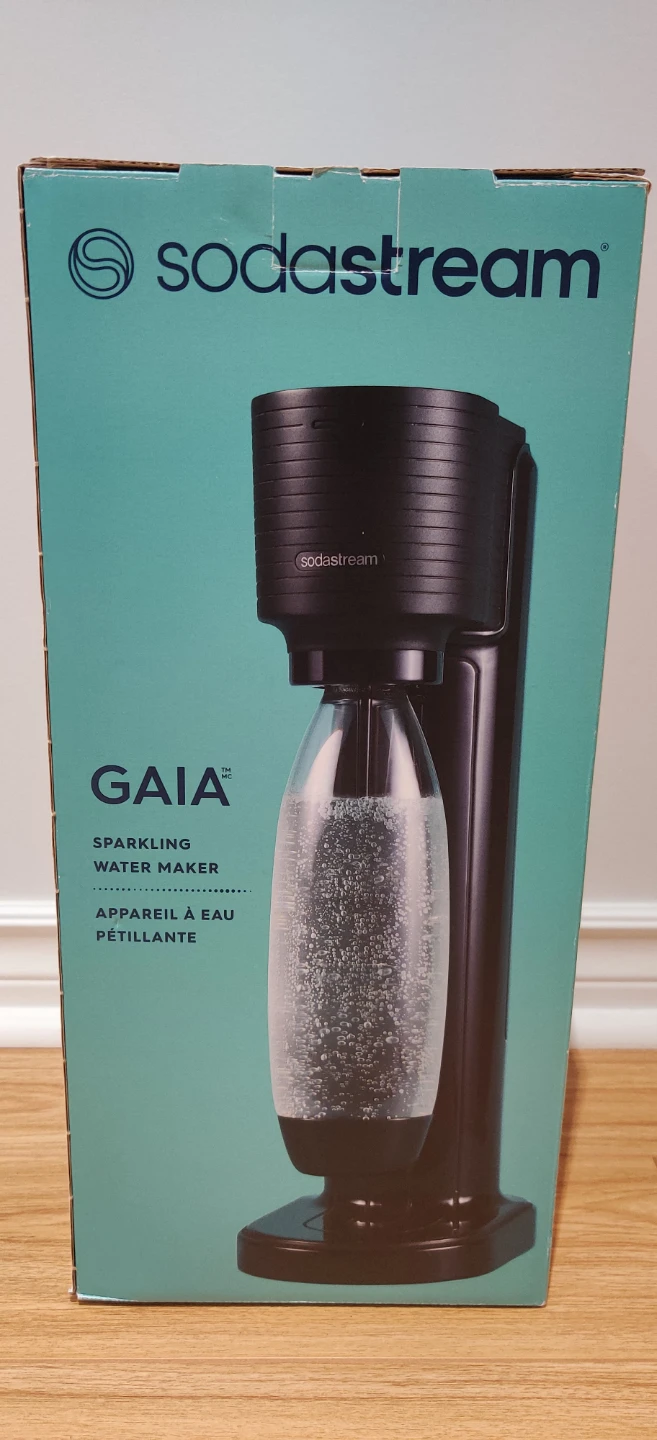 SodaStream GAIA Sparkling Water Maker - Black