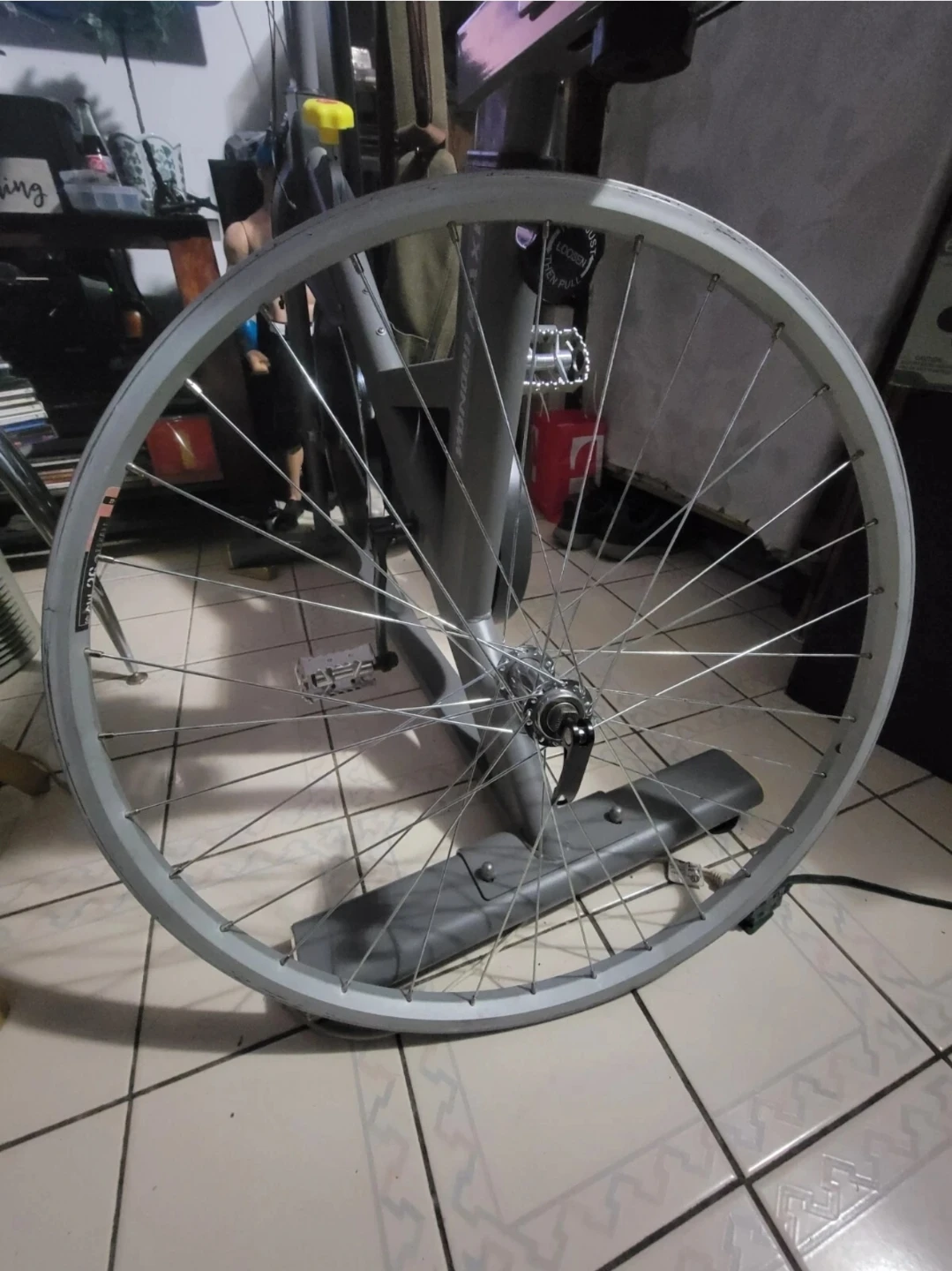 ❤️ Road Bike Front Wheel QR Alum Alloy Clincher Quick Release