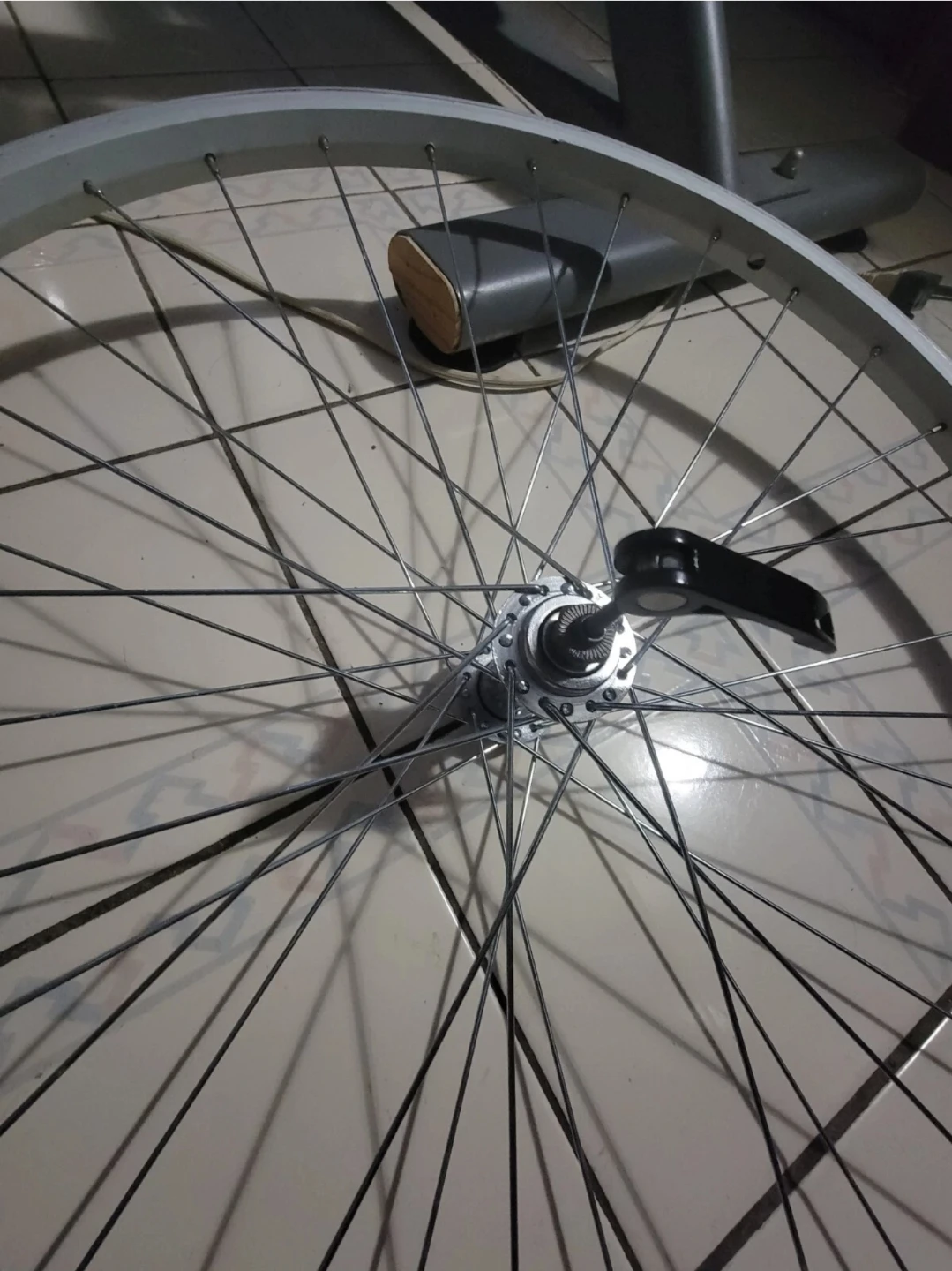 ❤️ Road Bike Front Wheel QR Alum Alloy Clincher Quick Release - photo 2