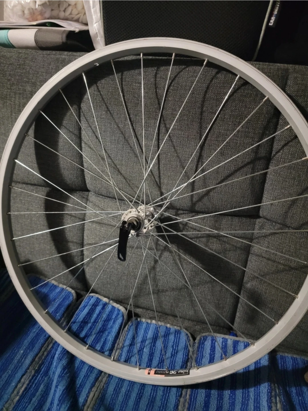 ❤️ Road Bike Front Wheel QR Alum Alloy Clincher Quick Release - photo 5
