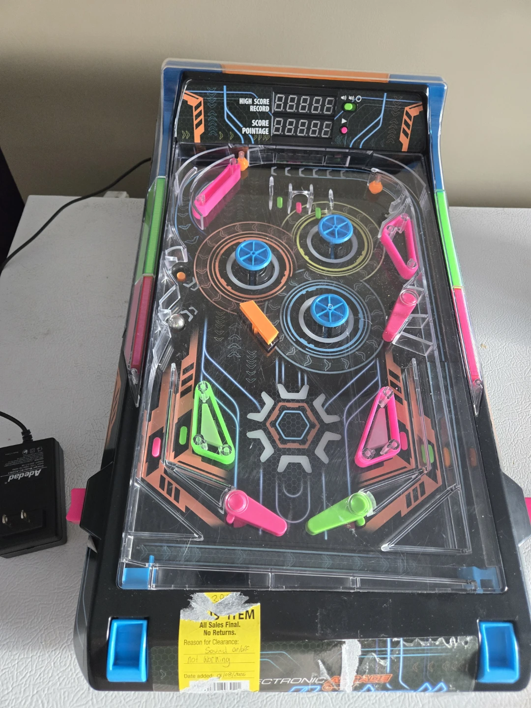 Electronic Pinball Machine