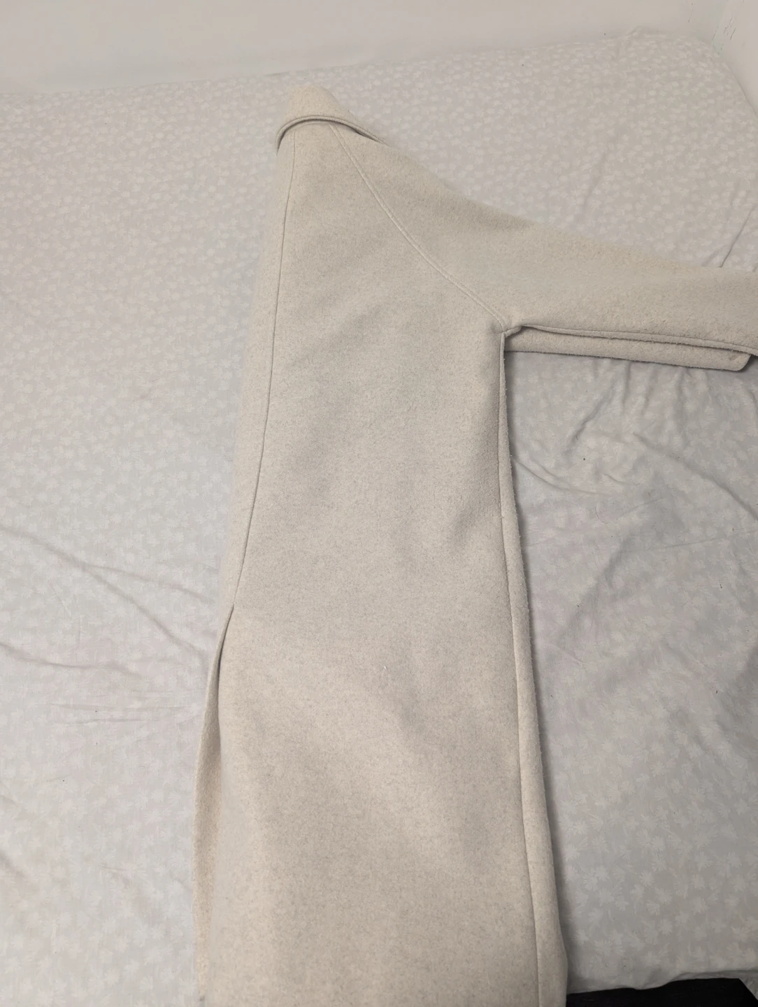 Cream Long Coat - photo 2