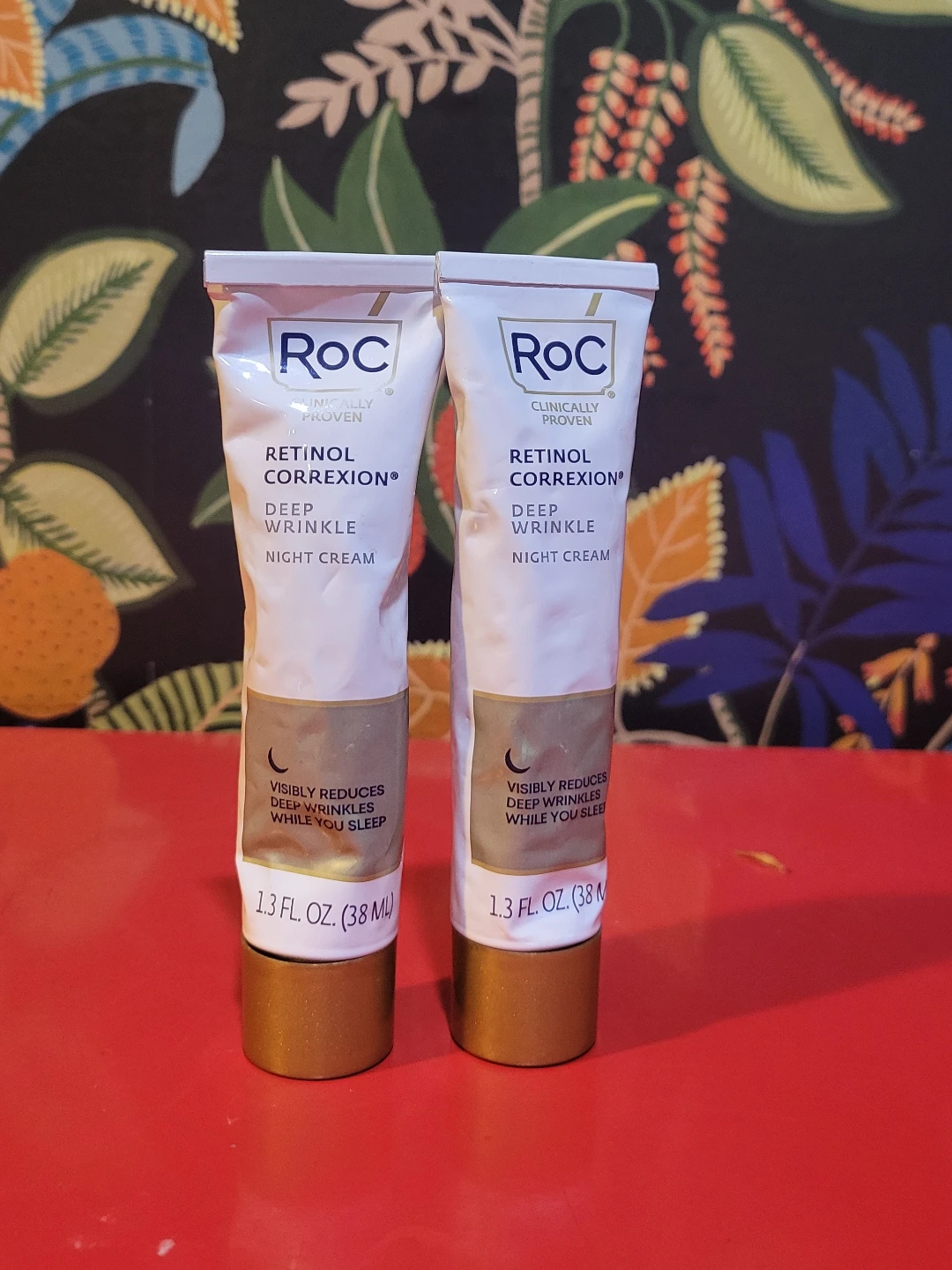 RoC Retinol Wrinkle Night Cream 1.3 FL. OZ  - 2 Tubes