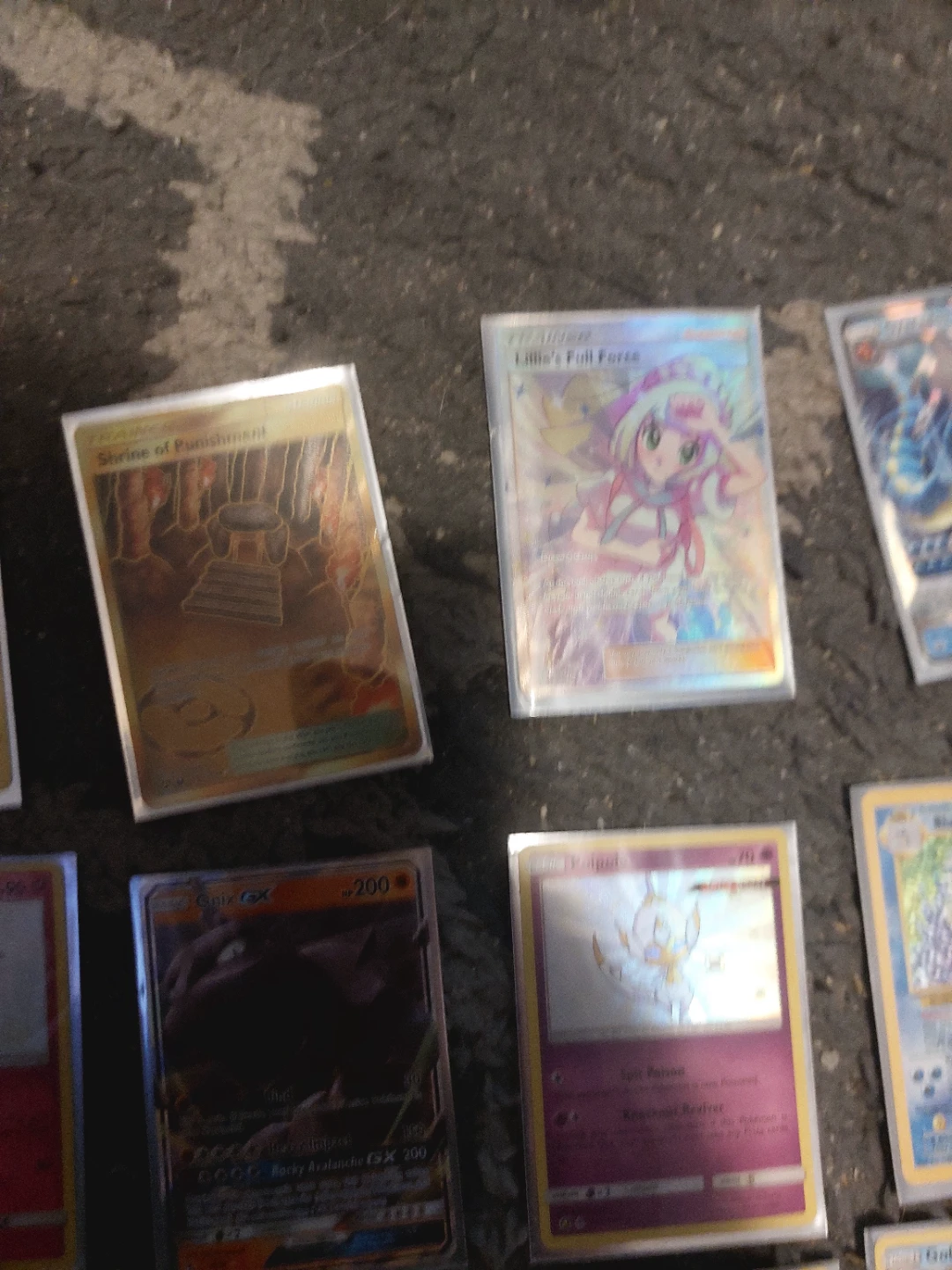 Assorted Pokémon Trading Cards