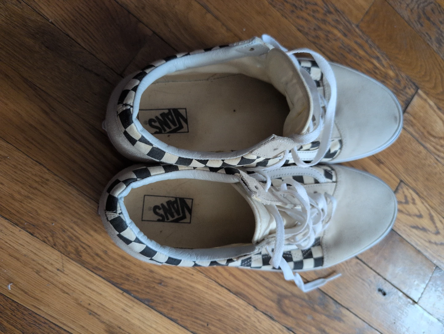 Vans Old Skool Checkerboard Skate Shoes - photo 2