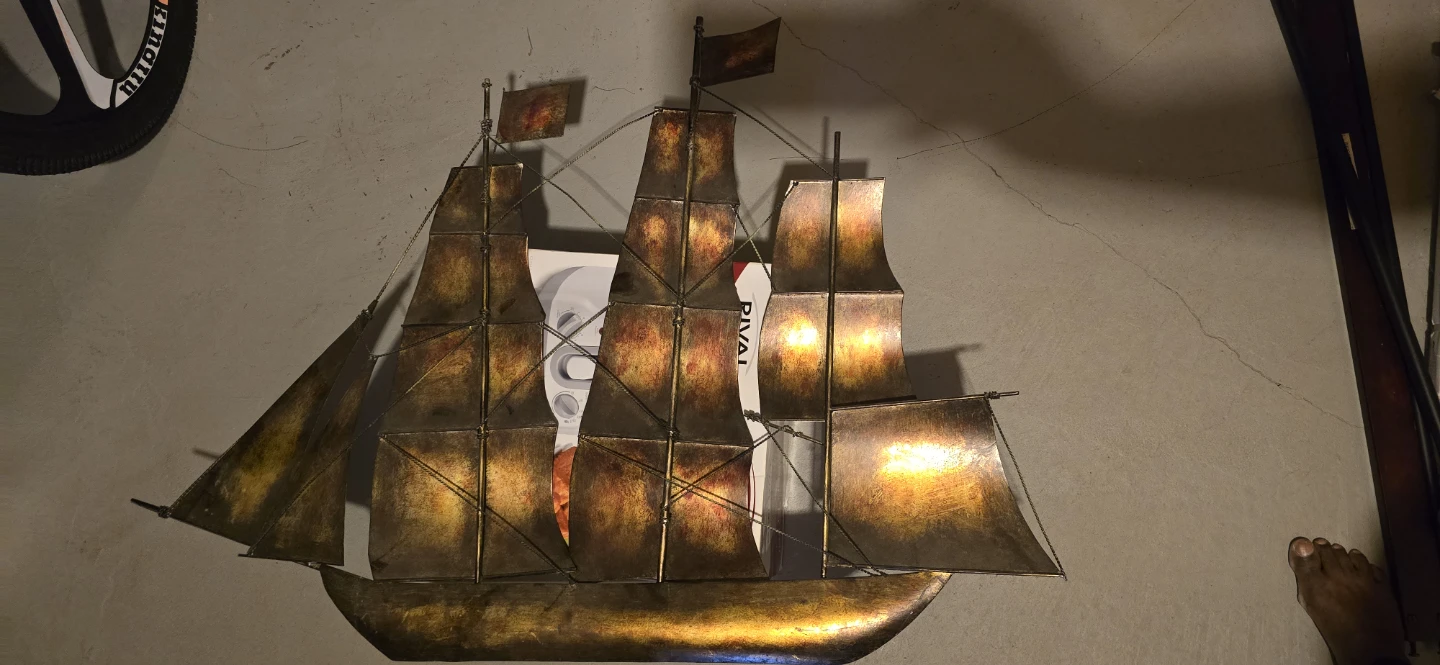 Metal Sailboat Wall Art