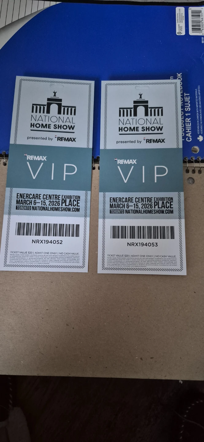 National Home Show VIP Tickets March 6-15, 2026