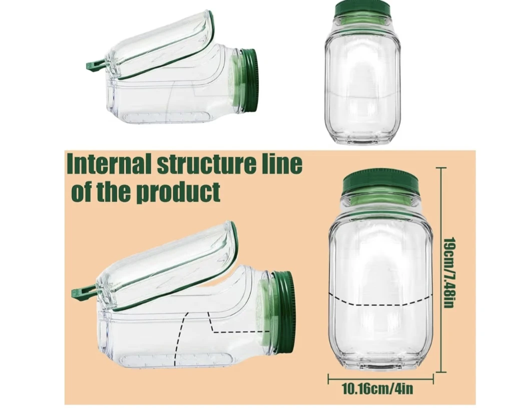 Salad Mason Jar with Lid and Fork - photo 3
