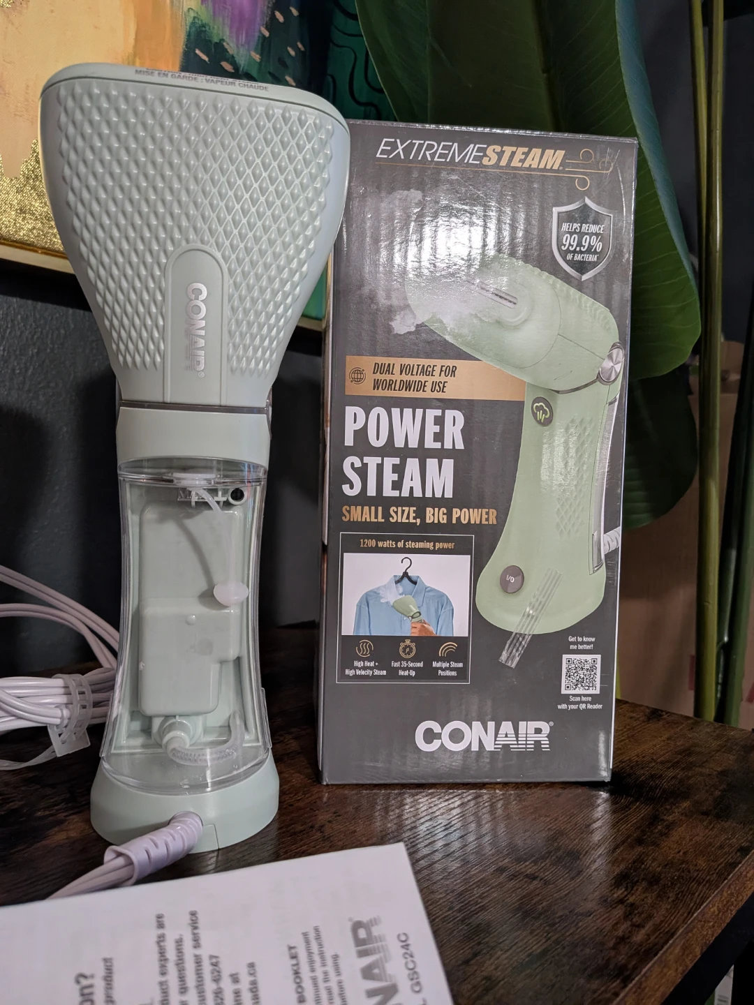 Conair ExtremeSteam Power Steam Steamer - photo 2