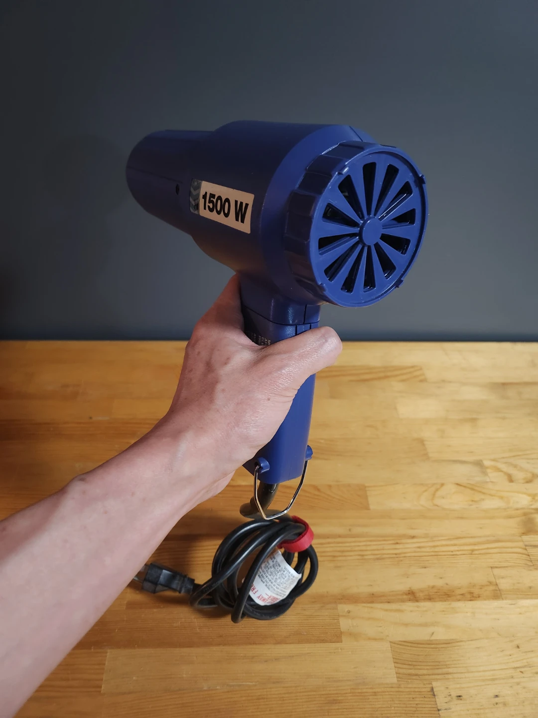 Heat Gun 1500W - Blue - photo 3