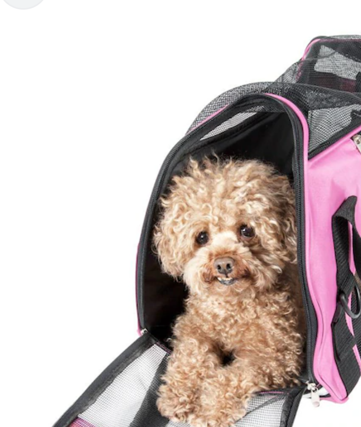 Pink Pet Carrier Bag