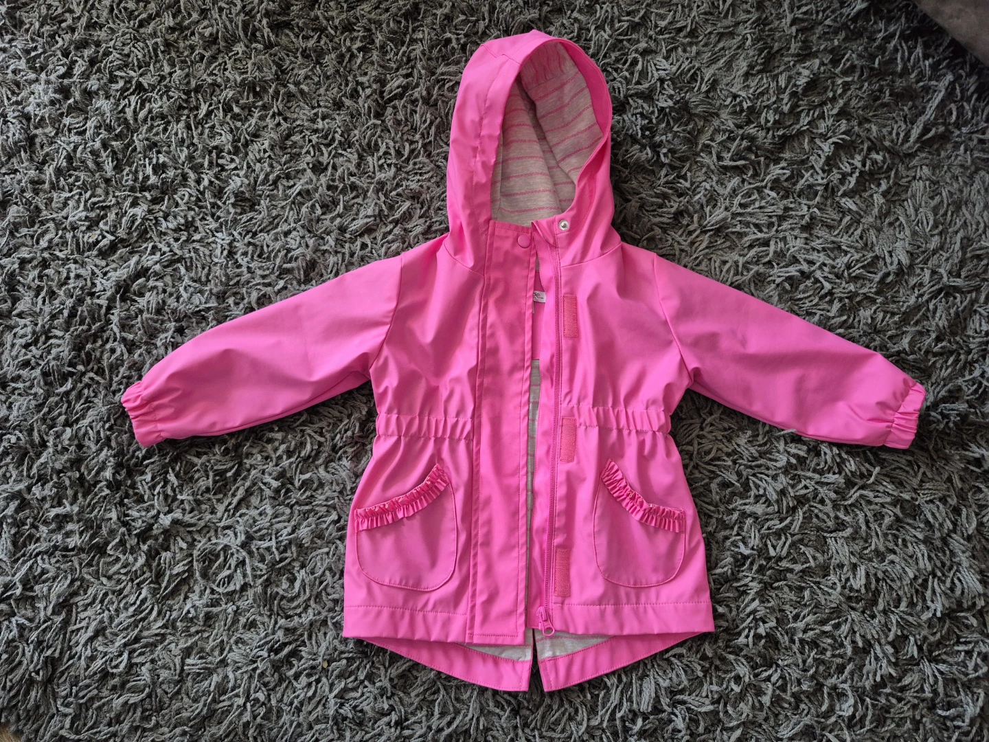 George girls lined rain jacket – size 2T