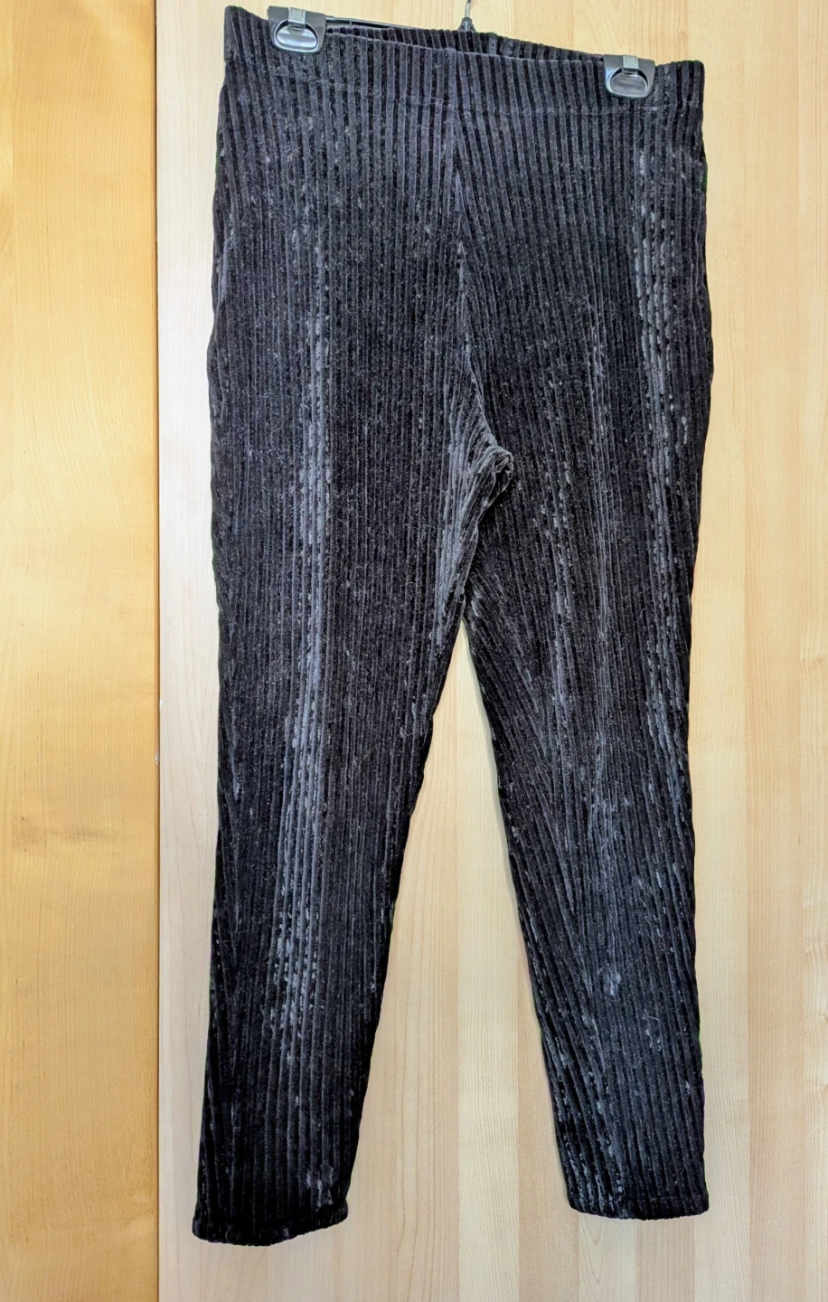 Marks & Spencer Black Corduroy leggings Size 16 (women L-XL)