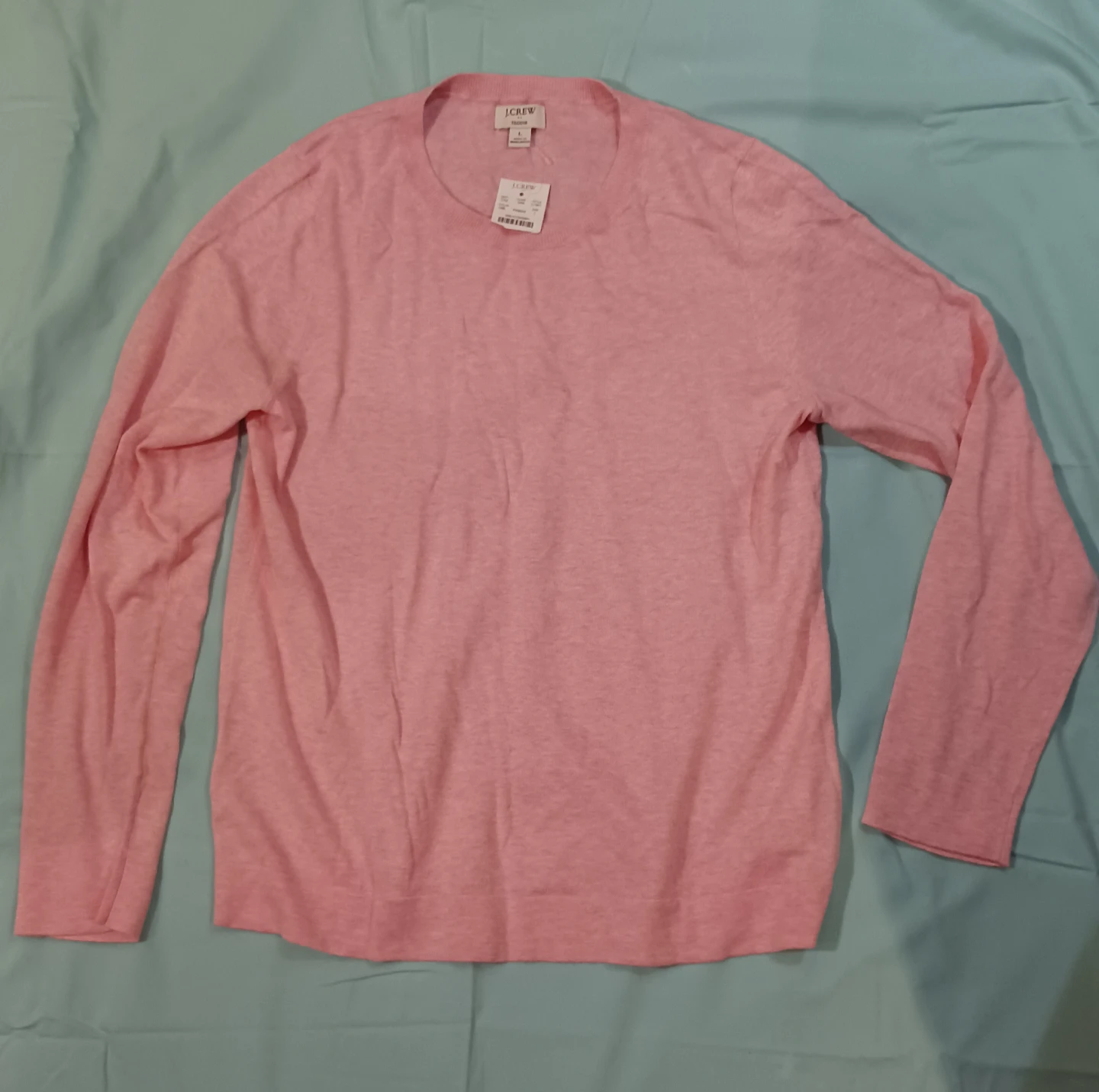 🏆Winter Teddie Crewneck Sweater - Pink - Size L