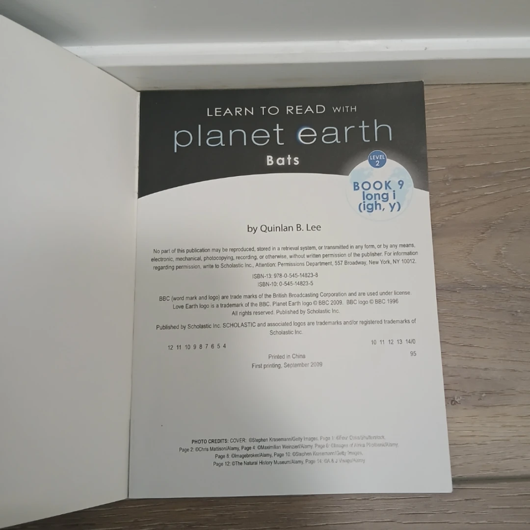 🏆 Learn to Read with Planet Earth Books - Bats & Humpback Whales - photo 3