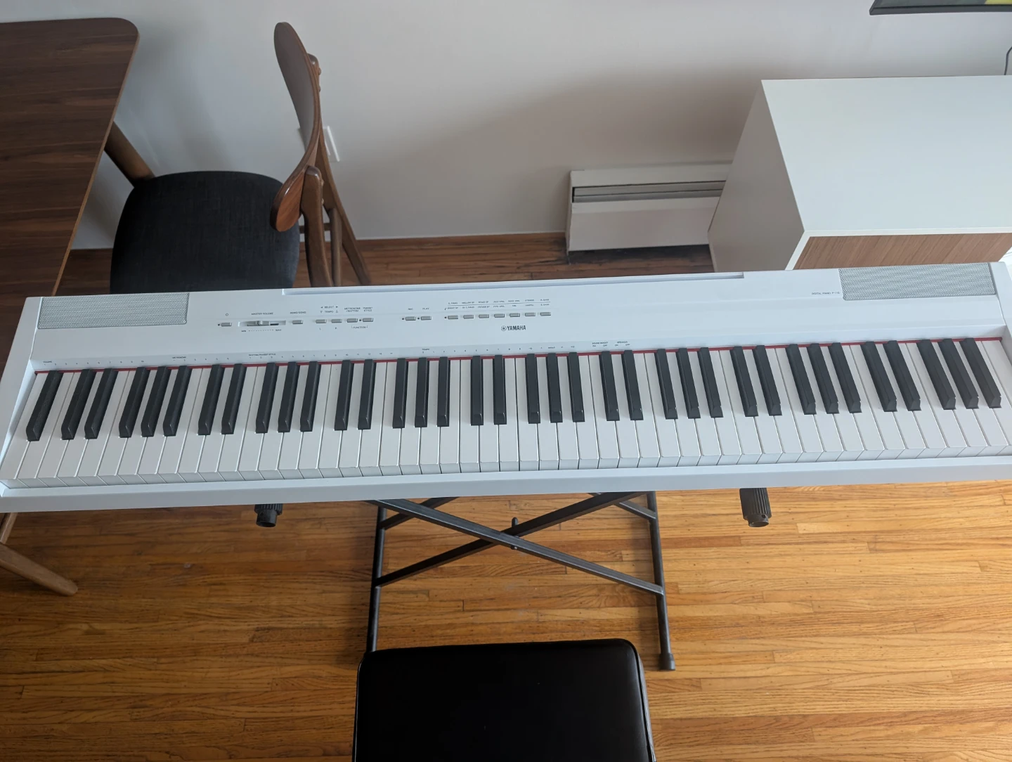 Yamaha Digital Piano with Stand and Accessories