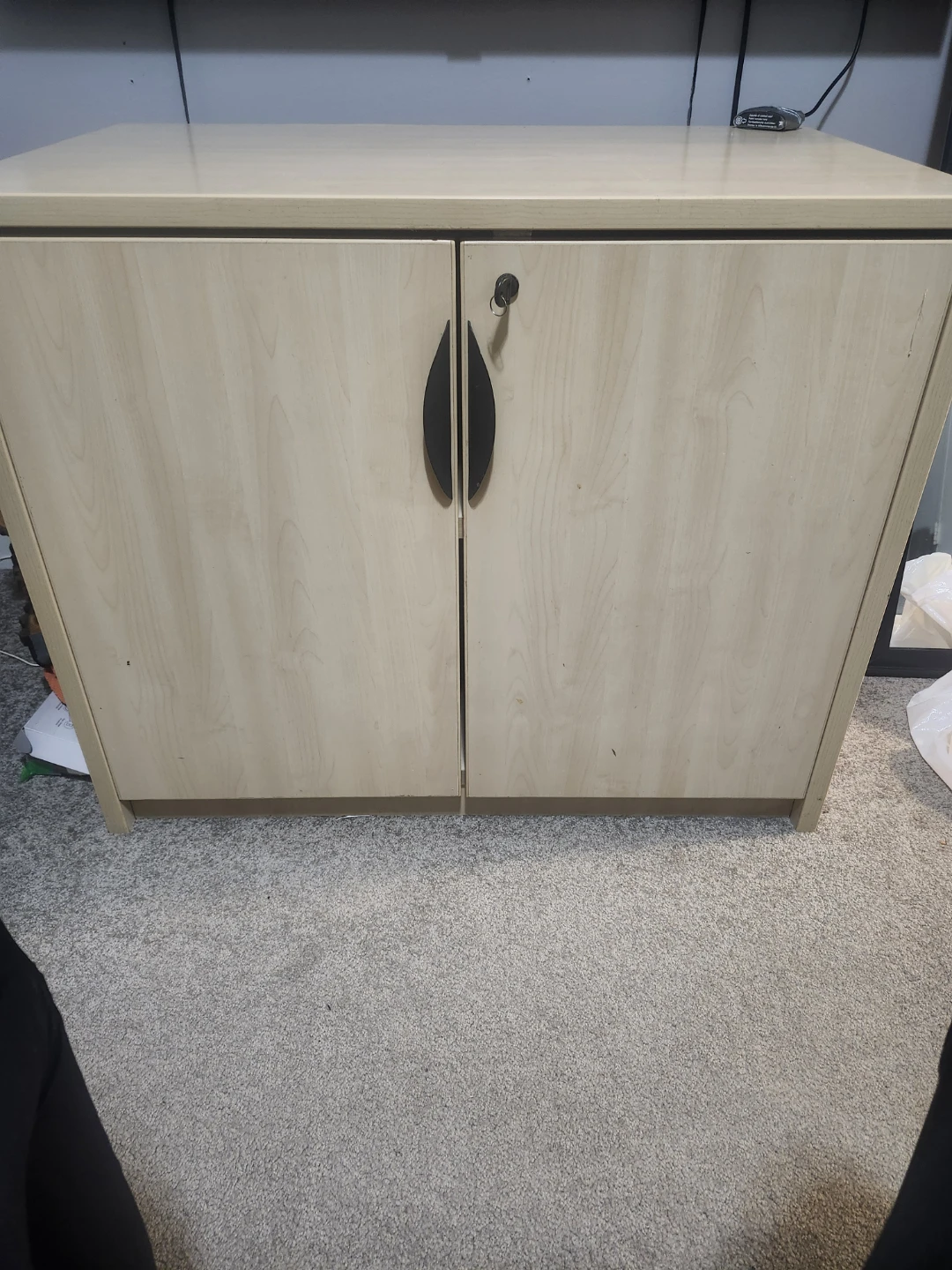 Light Wood Filing Cabinet - photo 2