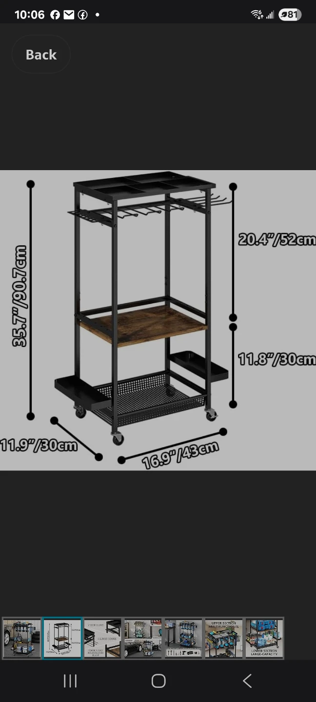 GILLAS Power Tool Organizer with Wheels "🏆"brand new - photo 2