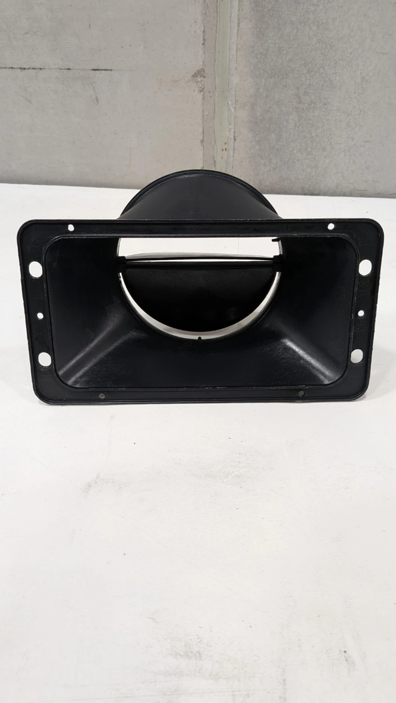 Black Plastic Air Vent Flange - photo 4